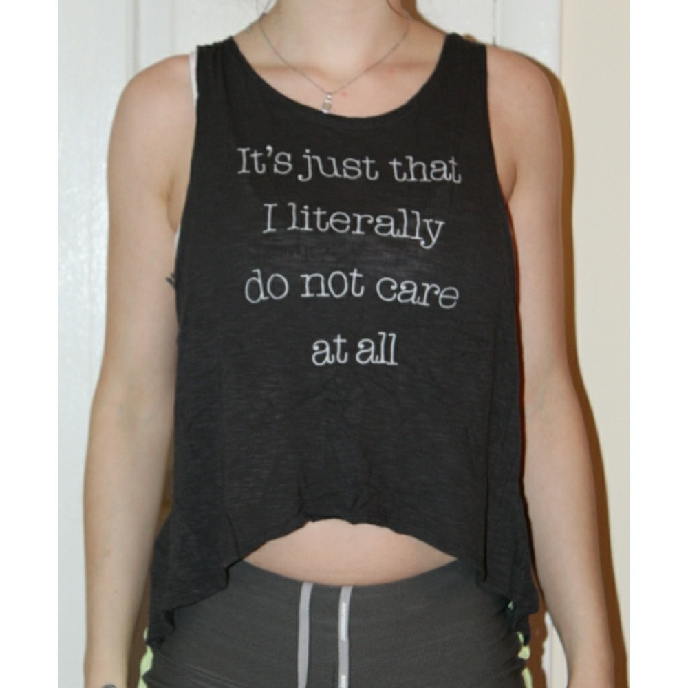 Forever 21 brand cropped tank top